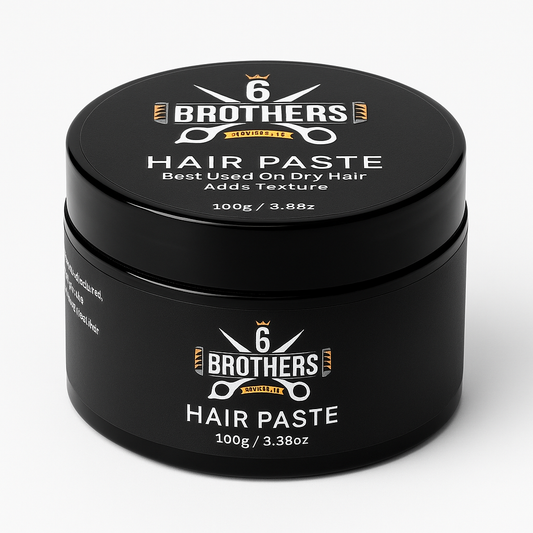 Strong Hold Hair Paste – 6 Brothers Hair Styling Cream for All Hair Types
