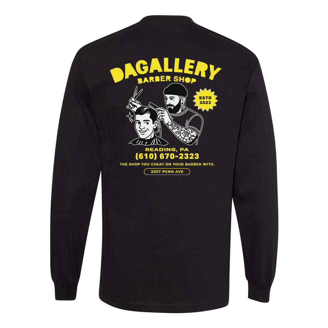 "Shhhh" Black Long Sleeve