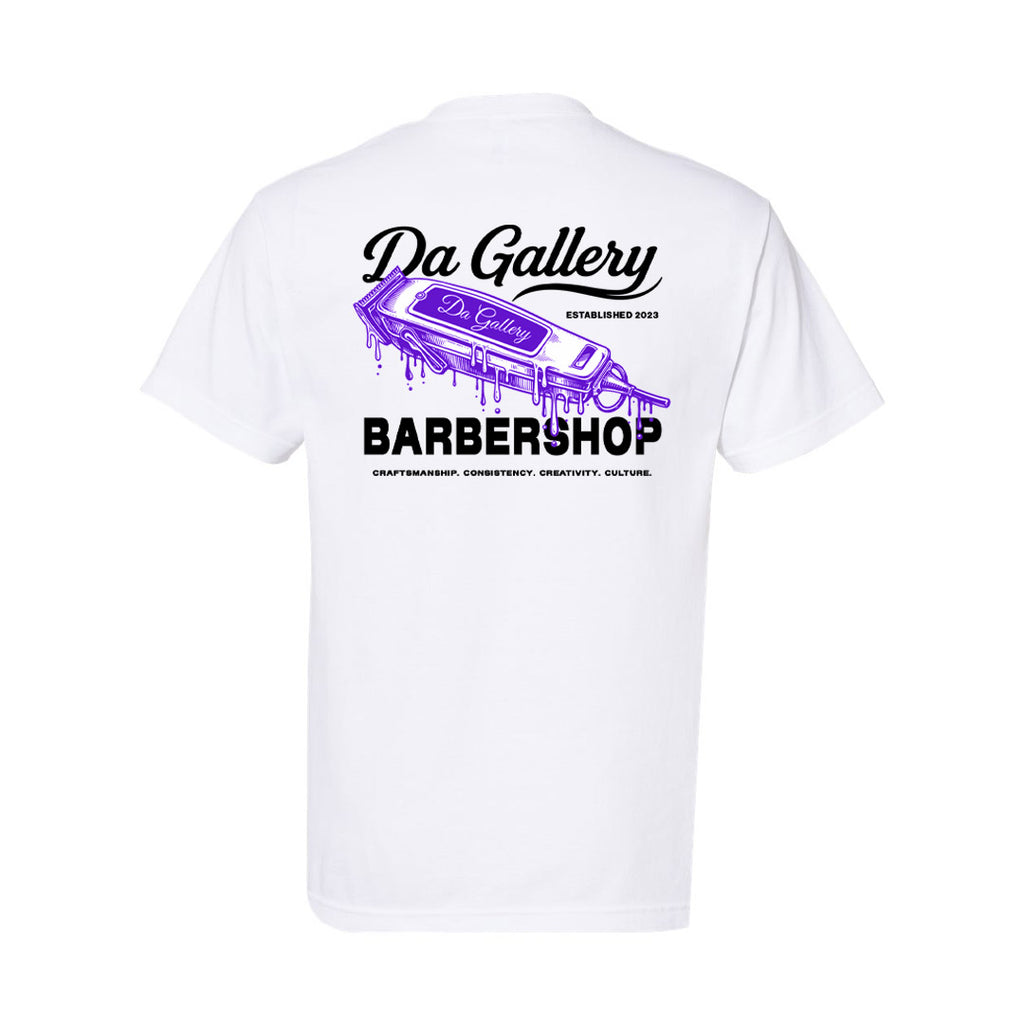 Drippy Clippers White Tee