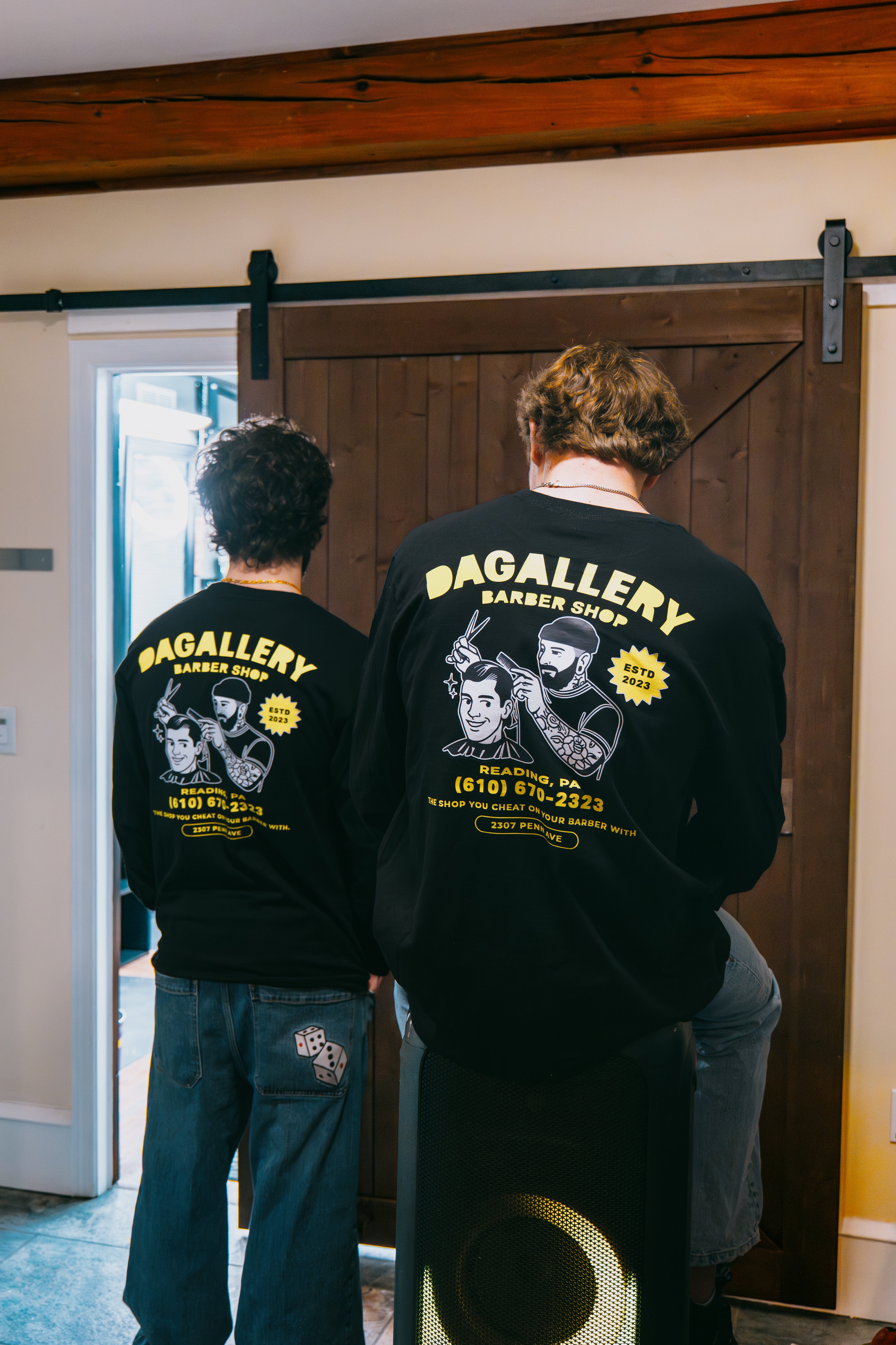 "Shhhh" Black Long Sleeve