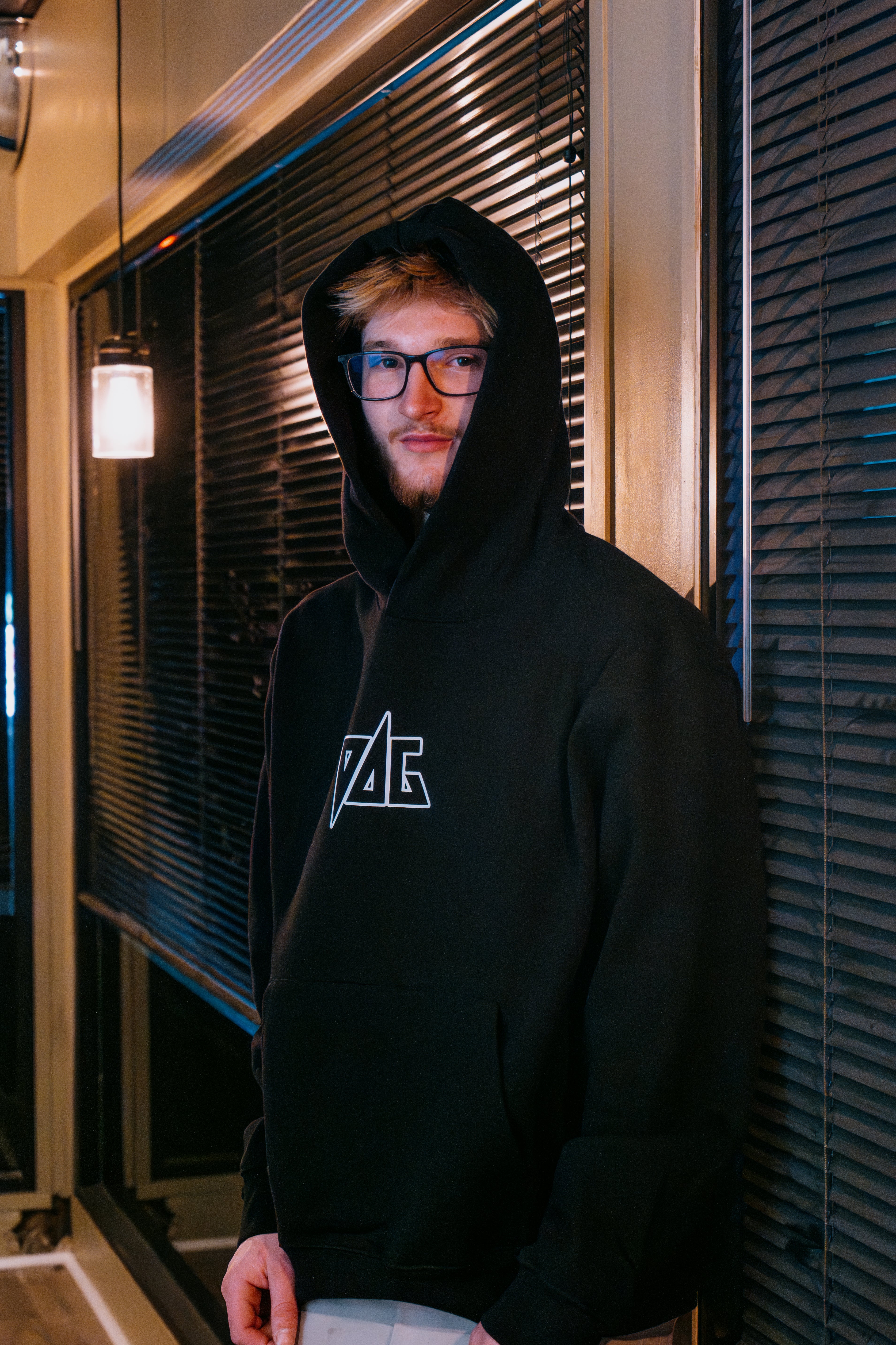 "Support Your Local Barber" Black Hoodie